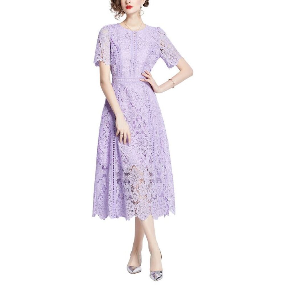 Kaimilan Womens  Embellished Midi Dress